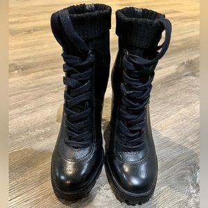 Schutz lace up boots